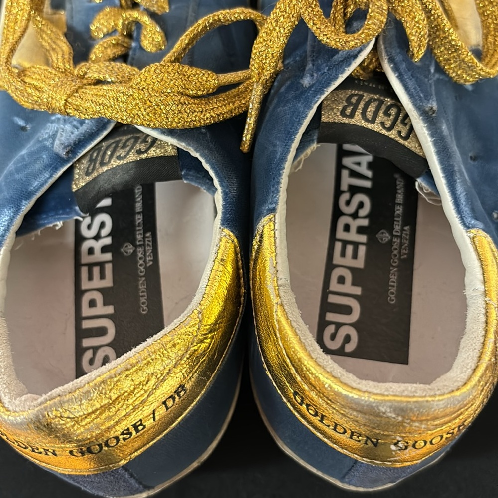 Golden Goose / Db Super Star Velvet Sneakers View 5